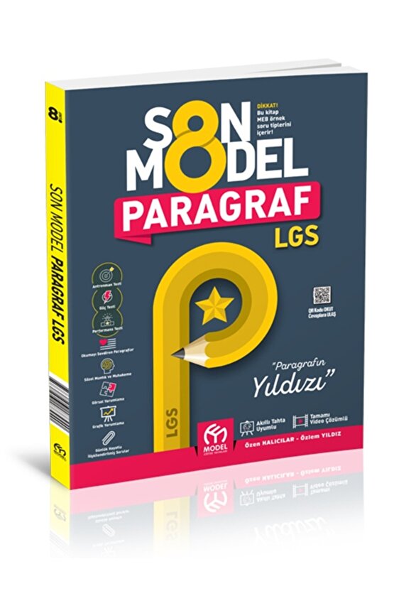 8. Sınıf LGS Son Model Paragraf Soru Bankası  Kolektif  Model Eğitim Yayıncılık  9786257056779
