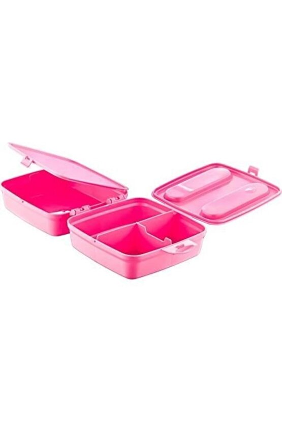Bebek Lunch Box Beslenme Kabı Toz Pembe