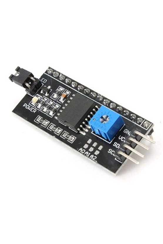 20x04 Mavi Lcd + Iıcı2c Ekran Arayüz Modülü Birlikte Set