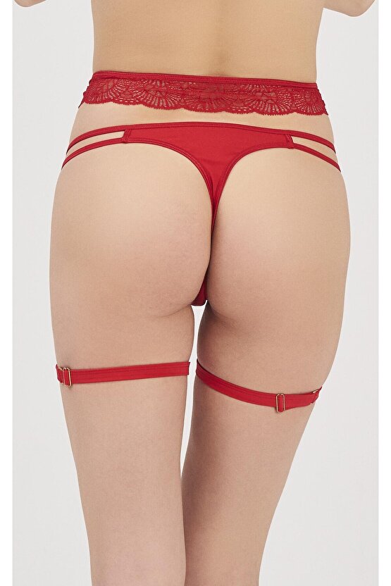 MOONLIGHT 3212 KIRMIZI JARTİYER TAKIM