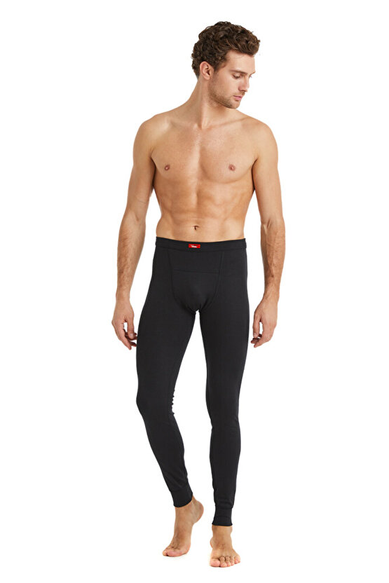 Erkek Termal Alt İçlik 2. Seviye 9262 - Siyah