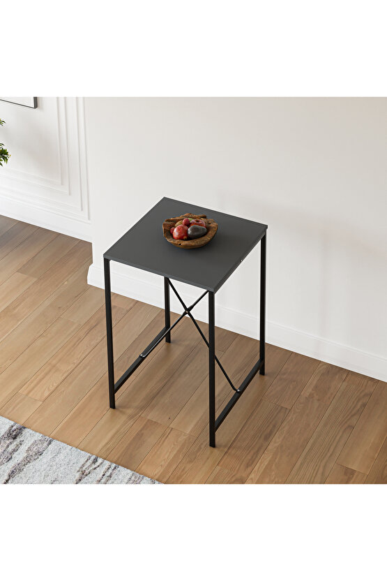 Bar Masası Mutfak Masası Otel Cafe Masa Füme 1571