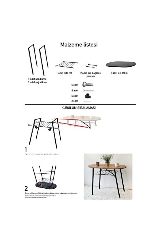 2 Kişilik Masa Takımı Mutfak Masa Sandalye Seti Döşemeli Çam 1346