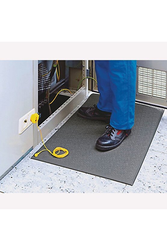 Izole Halı & Yalıtkan Paspas Gri 40 Kv 5 Mm 70 X 100 Cm