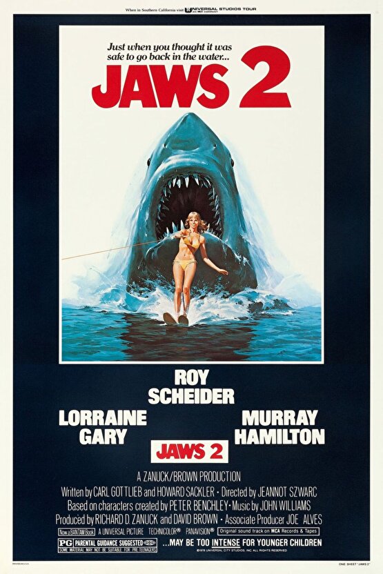 Jaws 2 (1978) ( FOLYO ) - AFİŞ - POSTER-3902