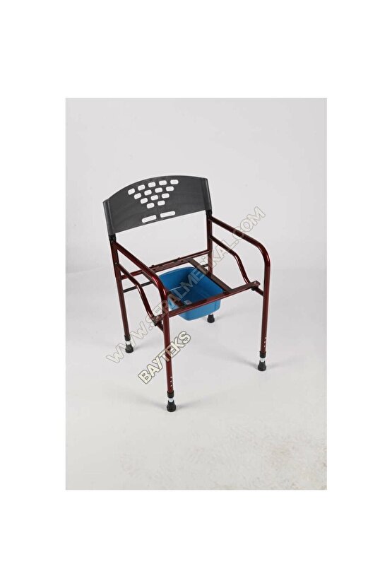 Tek Kişilik Hasta Klozeti Hasta Tuvaleti Klozet Yükseltici Katlanabilir Portatif Hasta Yaşlı Tuvale