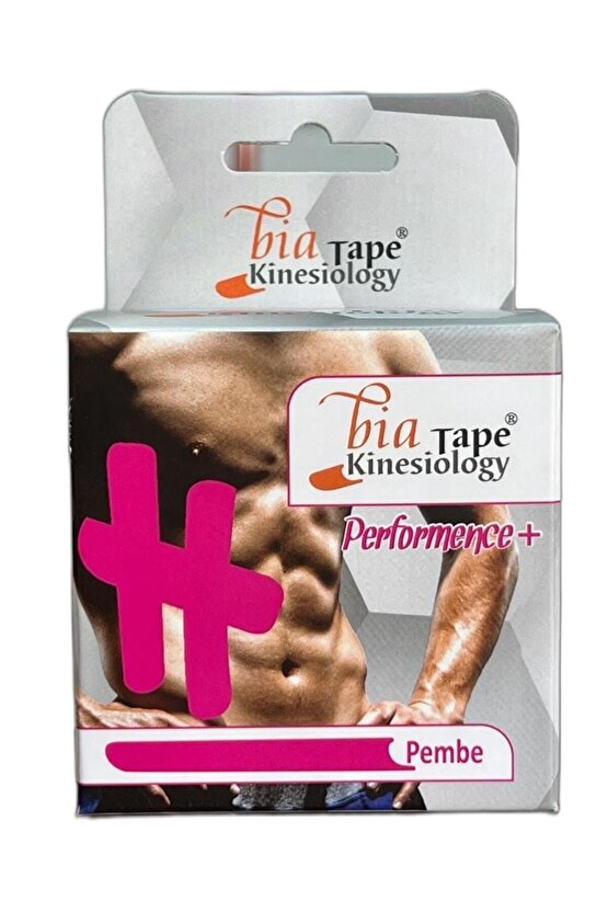 Bia Tape Kinesiology Ağrı Bandı 5cm*5 Mt Bebek Pembe