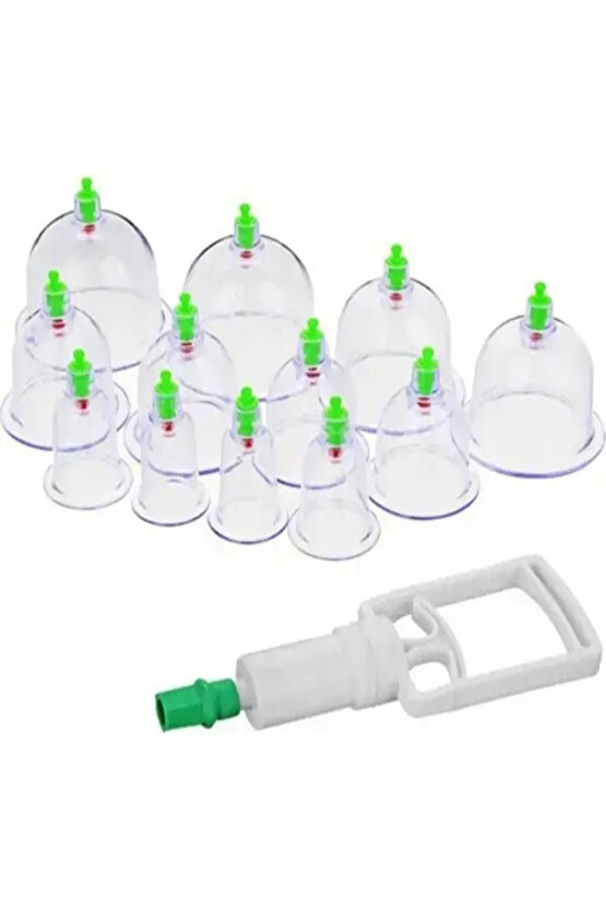 Hacamat Kupası 12 li Kupa Çekme Aleti Seti