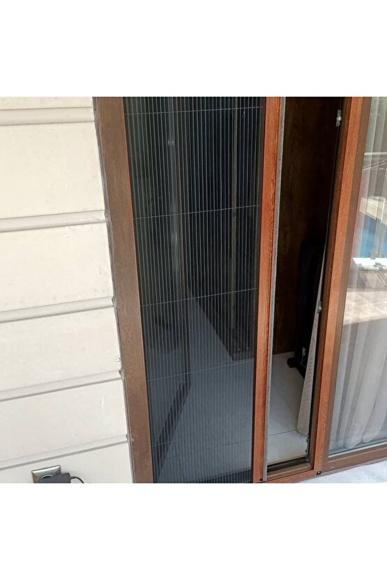 Ekol Sineklik Plise Sineklik Pencere Sineklik Pileli Sürgülü 0x90-0x220 Beyaz