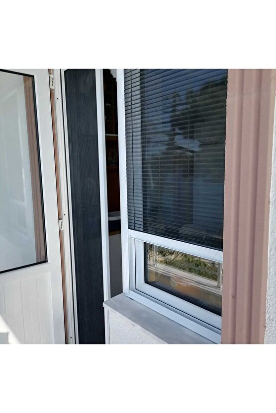 Ekol Sineklik Plise Sineklik Pencere Sineklik Pileli Sürgülü 0x90-0x220 Beyaz