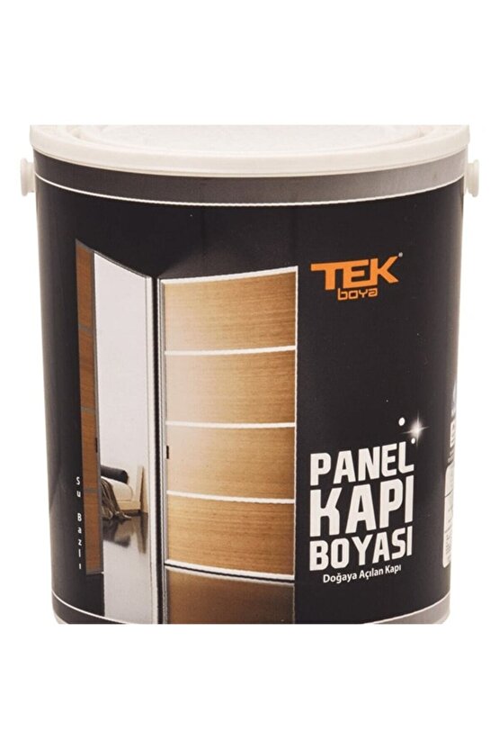 Tek Panel Kapı Boyası Solvent Bazlı Beyaz 2,5l