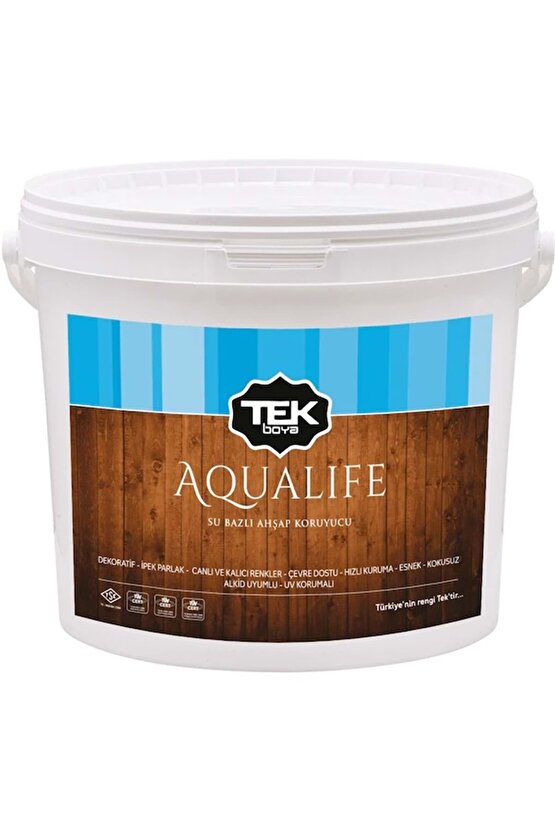 Aqualine (aqualife) Su Bazlı Ahşap Koruyucu Kokusuz 2,5 Litre