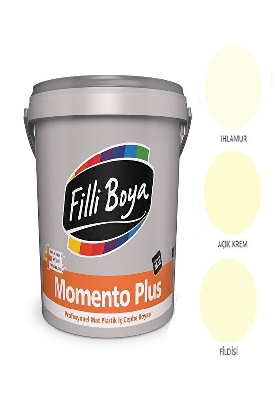 Momento Plus Profesyonel Mat Plastik Iç Cephe Boyası 2.5lt (açık Krem)