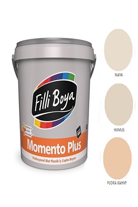 Momento Plus Profesyonel Mat Plastik Iç Cephe Boyası 7.5lt (humus)