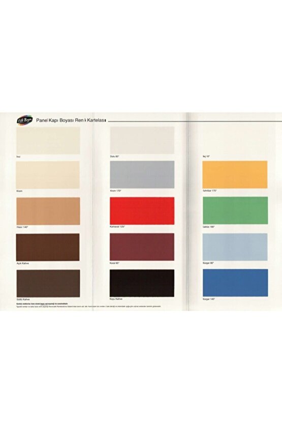 Filli Panel Kapı Boyası 2.5 Litre Krem