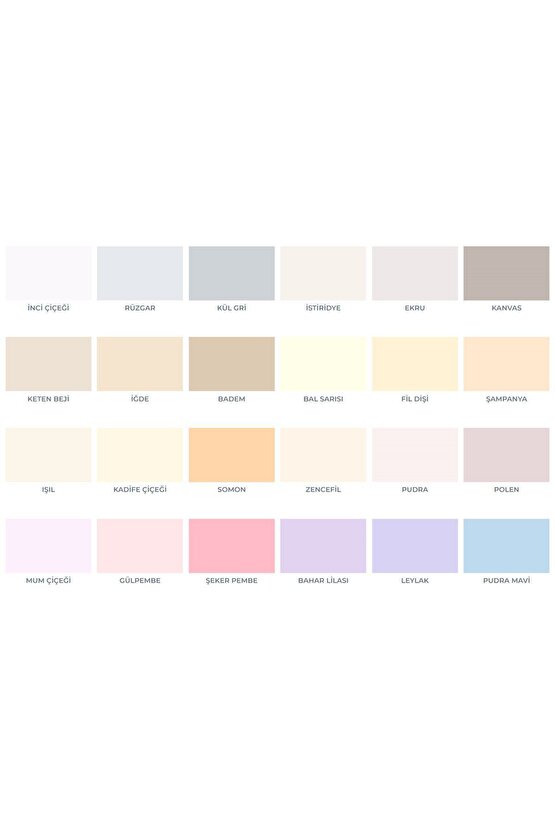 Plastik İç Cephe Duvar Boyası 3,5 Kg-Rüzgar