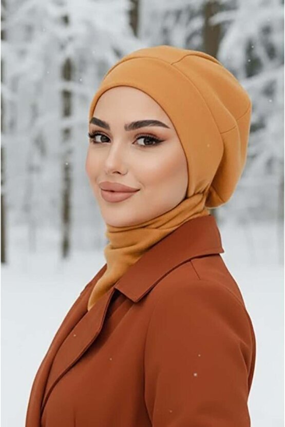 Camel Tesettür Bere Ve Etol Takım