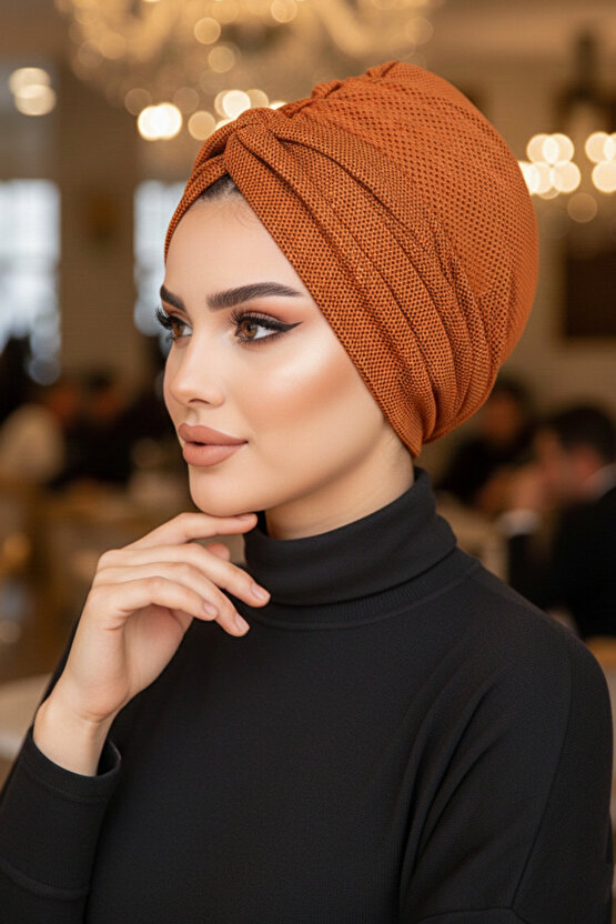 Taba Burgulu Hazır Düğüm Bone