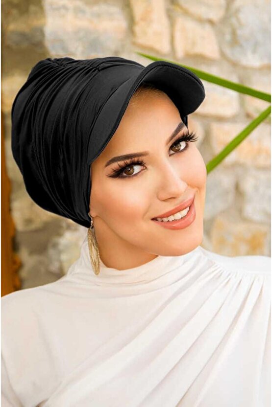 Siyah Havuz - Deniz Şapkası  Mayo Üstüne Kullanılabilir