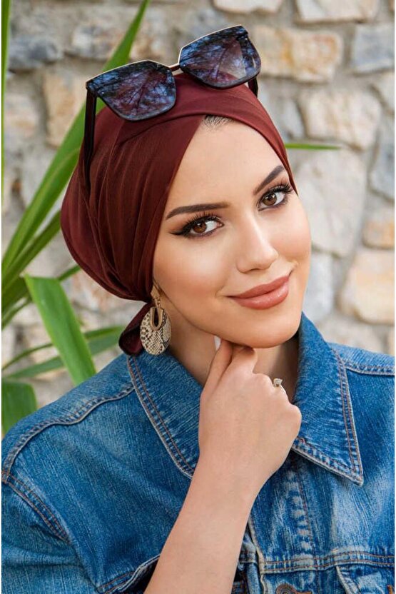 Kızıl Kahve Çapraz Havuz - Deniz Bonesi