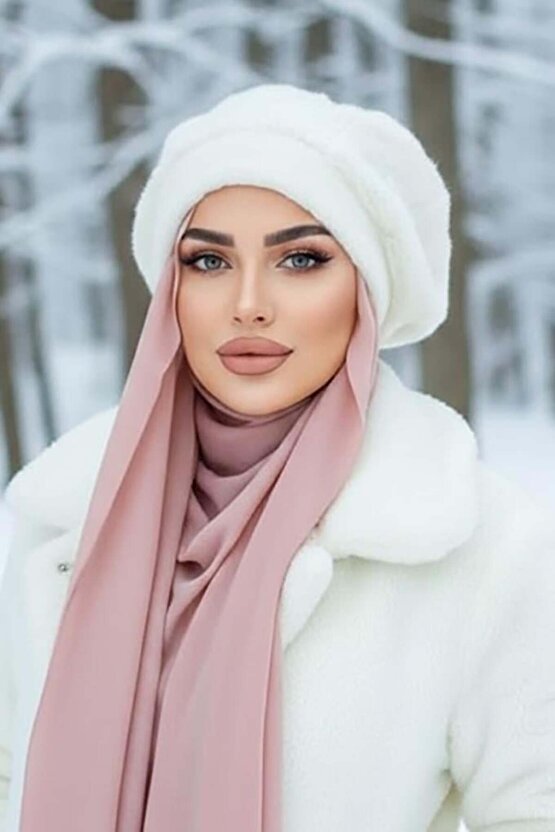 Krem Kürk ATKISIZ Tesettür Bere