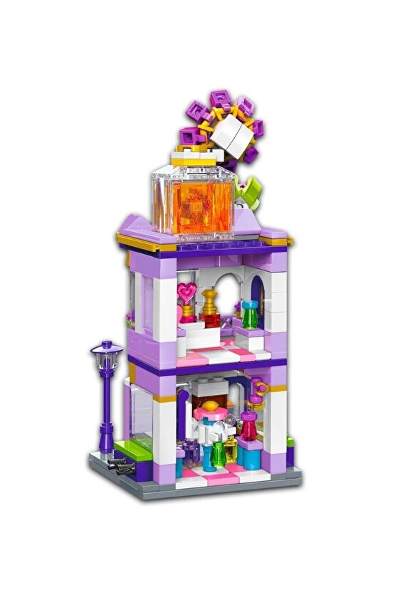 Mikro Blok Parfüm Dükkanı 306 Parça - Lego Setleri - Keeppley Mini Lego - Dükkan Lego - Keeppley Leg