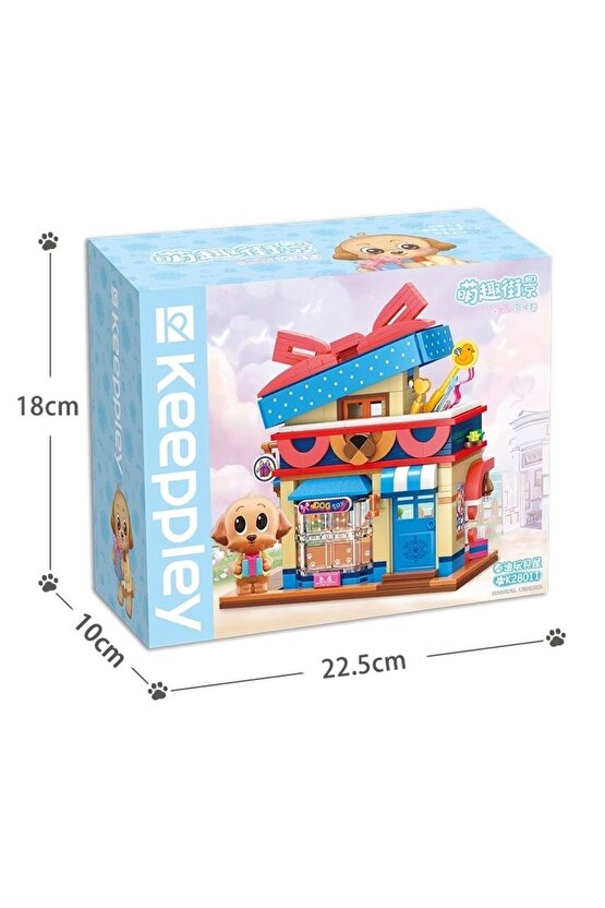 Mikro Blok Oyuncak Dükkanı 374 Parça - Lego Setleri - Keeppley Mini Lego - Keeppley Lego - Mikro Blo