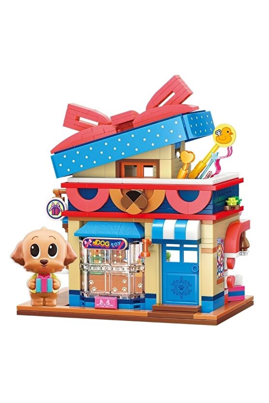 Mikro Blok Oyuncak Dükkanı 374 Parça - Lego Setleri - Keeppley Mini Lego - Keeppley Lego - Mikro Blo