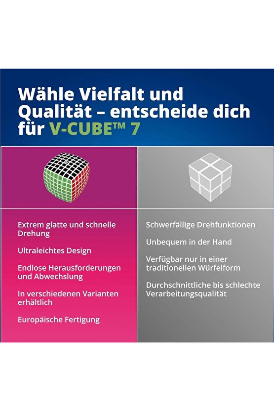 Orijinal V-Cube 7x7 Pillow Küp - V-Cube Küp - Zeka Küpü - 7x7 Pillow Küp - Akıl Küpü - Akıllı Küp -V