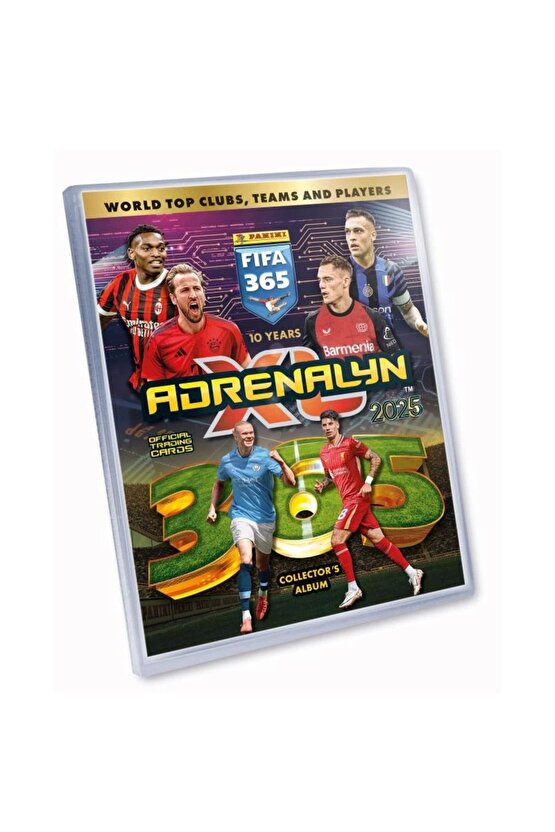 Panini FIFA 365 Adrenalyn XL 2025 Mega Başlangıç Paketi - Futbolcu Kartları - Trading Oyuncu Kartı