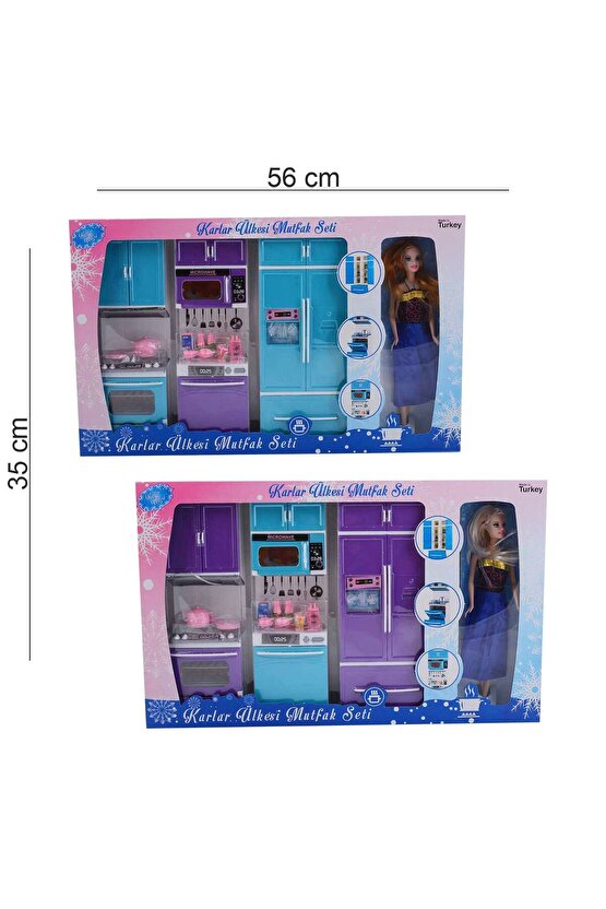 Karlar Ülkesi Mutfak Seti Kampanyalı