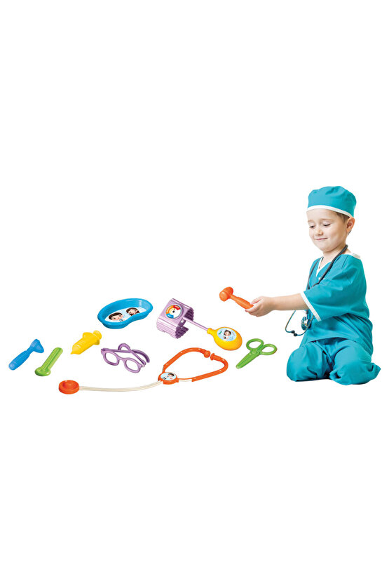 Candy Doktor Çantası - Doktor Seti - Hemşire Oyuncak - Doktorculuk Oyunu - Hastehane Oyuncakları