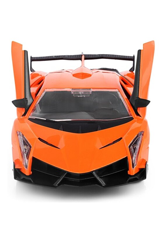 Şarjlı Uzaktan Kumandalı Araba Lambo Car Turuncu 1:16 Ff