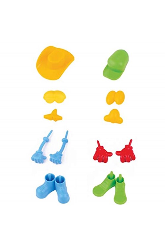 Dede Oyun Hamuru Insan Figürü Oyun Hamuru Seti 150 Gram