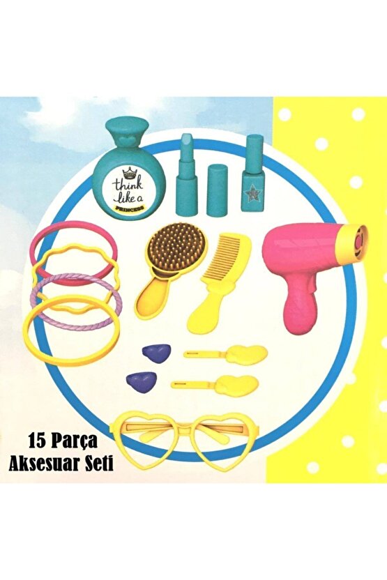 Candy & Ken Prenses Güzellik Masası - Güzellik Setleri - Kuaför Oyuncak Seti