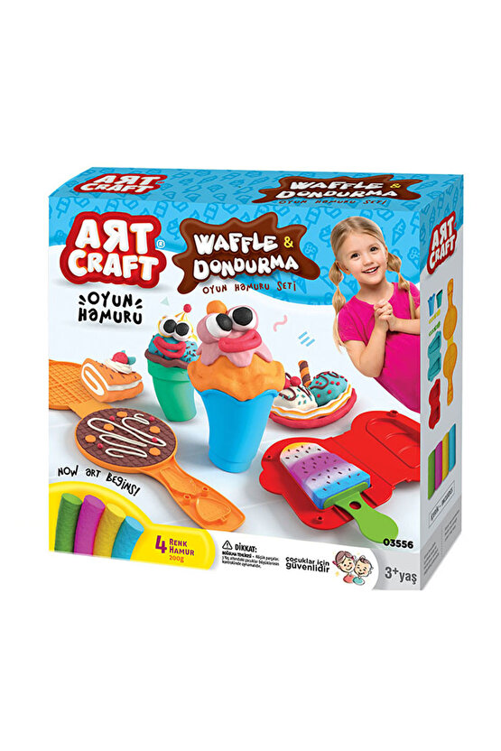 Art Craft Waffle Dondurma Hamur Set 200 Gr 3556