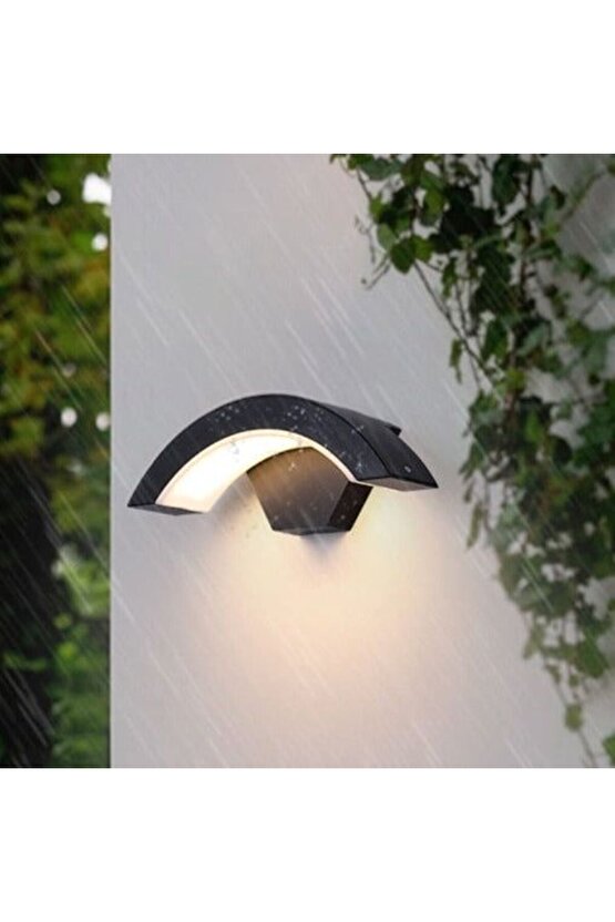 Elektrikle Çalışır 24 Watt Beyaz Işık İç ve Dış Mekan Led Duvar Aplik Bahçe Kapı Girişi Armatür