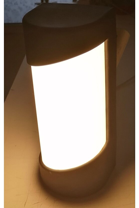 24 Watt Ledli Oval Dekoratif Aplik Dış Ve Iç Mekan Uyumlu Günışığı