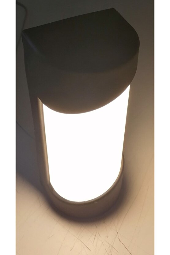 24 Watt Ledli Oval Dekoratif Aplik Dış Ve Iç Mekan Uyumlu Günışığı