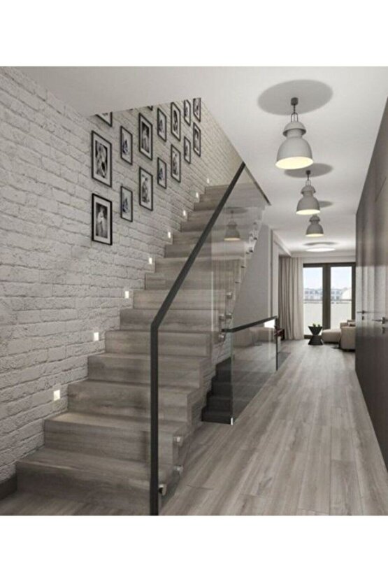 Sensörsüz Kare Merdiven Spot Günışığı