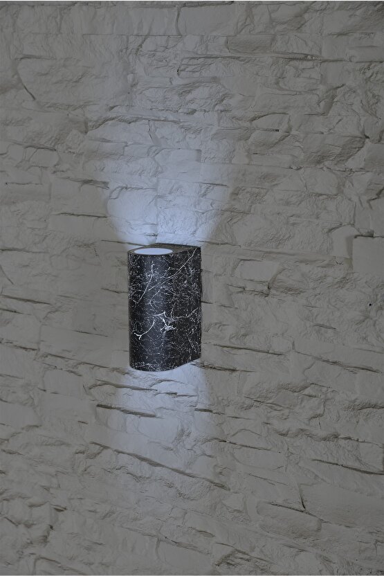 Mermer Desen Plastik Kasa Dekoratif Çift Yönlü Iç Dış Mekan Aplik