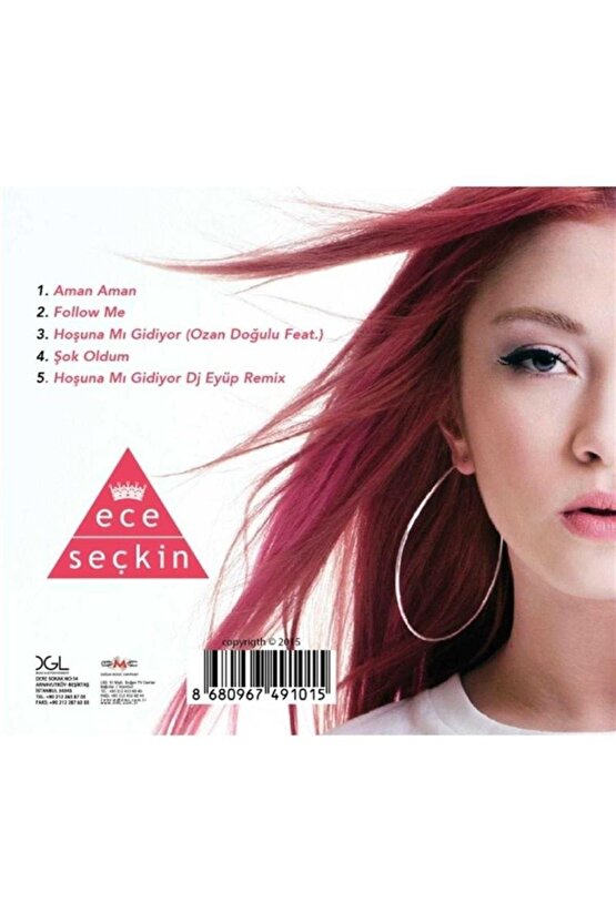 DMC - Ece Seçkin ( Aman Aman ) CD Ambalajında