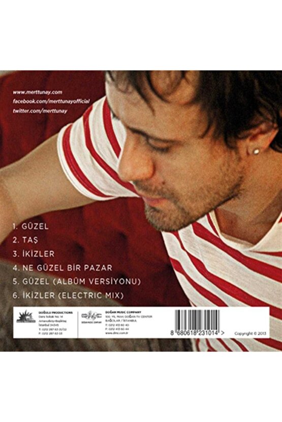 DMS - Mert Tünay ( Güzel ) CD Ambalajında