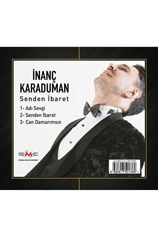 DMC - İnanç Karaduman ( Senden İbaret ) CD Ambalajında