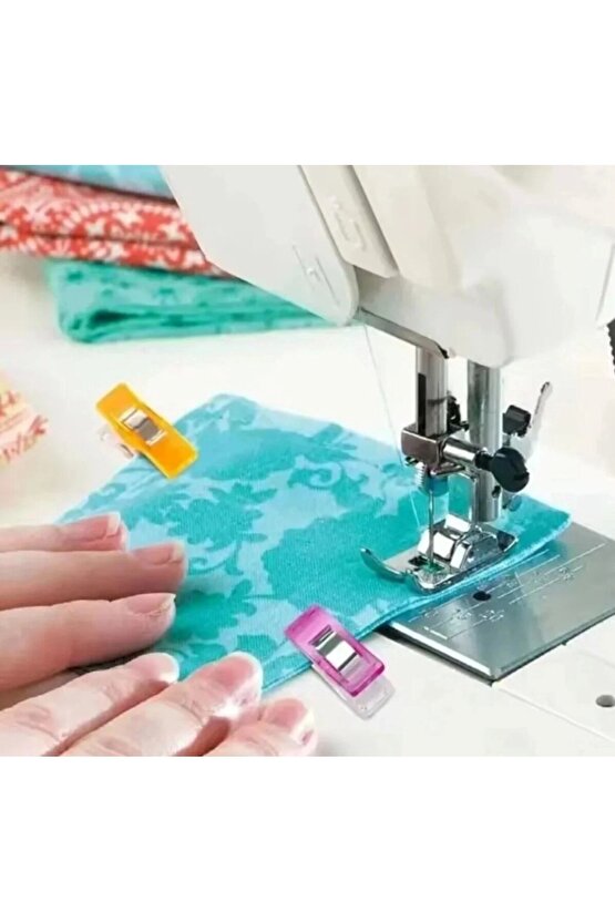 Küçük Boy Kumaş Mandalı 10 Adet