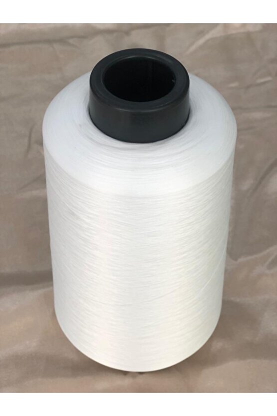 Muzip Marka Overlok Ipliği Beyaz