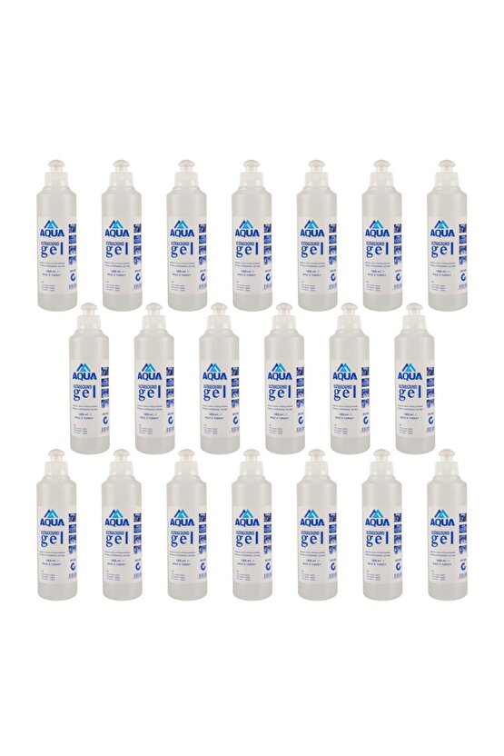 Ultrason Jeli 20 Adet X 1 Lt,ekg Tens Epilasyon Jeli Medikal Ultrason Ultrasound Gel