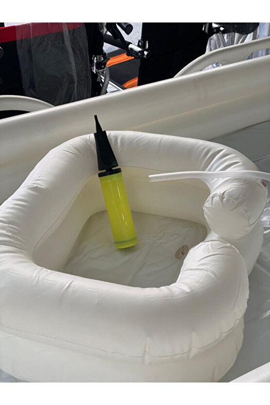 Pratik Saç Yıkama Havuzu Pompa ve Su Aparatı Dahildir