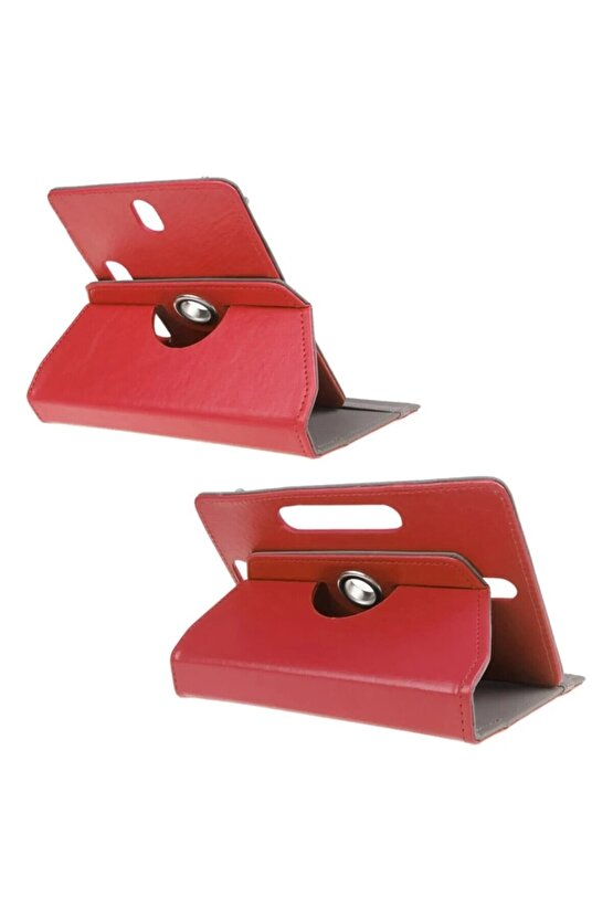 Redmi Pad 6 Tablet Uyumlu Üniversal Dönerli Standlı Tablet Kılıfı +Dokunmatik Tablet Kalemi Hediye