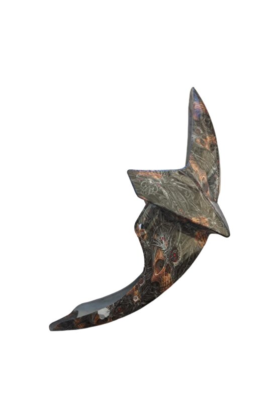 Ybr K Ön Çamurluk Karbon Kaplama Ebrili Kurukafa %100 Yerli